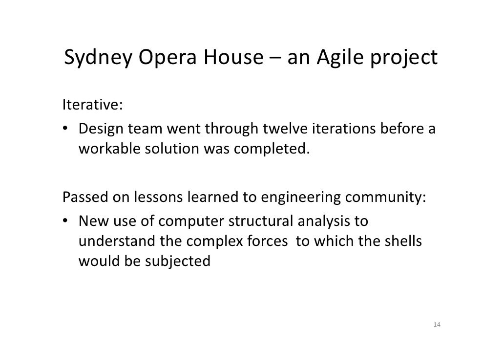 Project management sydney opera house Project management sydney opera house
